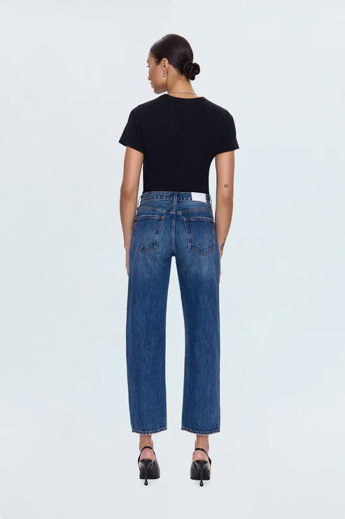 LEXI MID RISE STRAIGHT JEAN