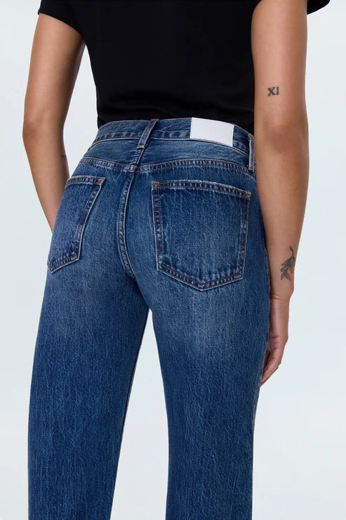 LEXI MID RISE STRAIGHT JEAN