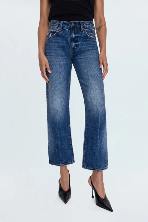 LEXI MID RISE STRAIGHT JEAN