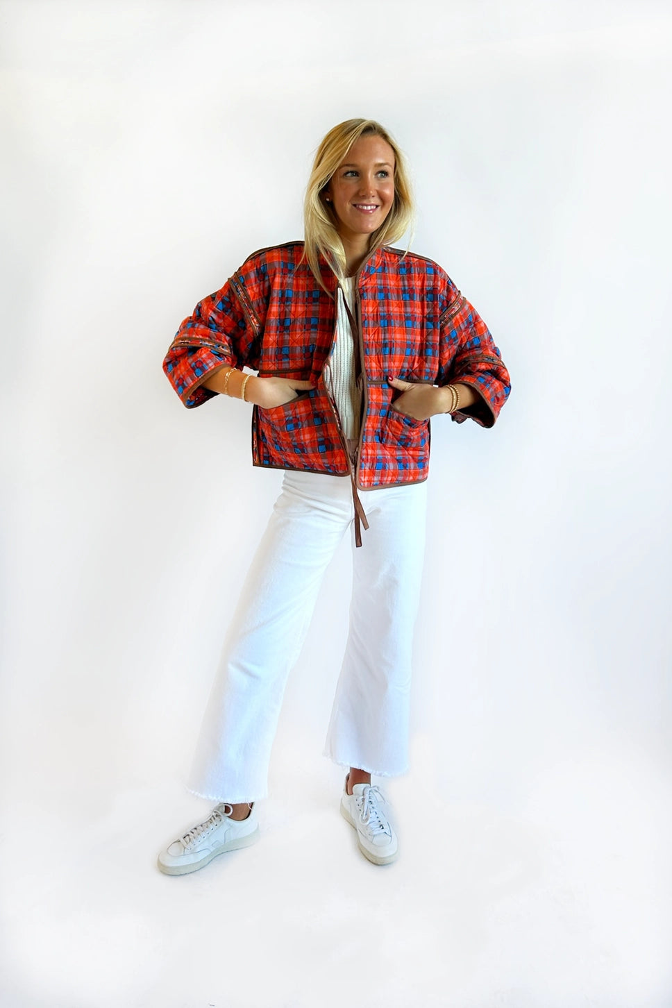 ELOISE REVERSIBLE QUILTED JACKET