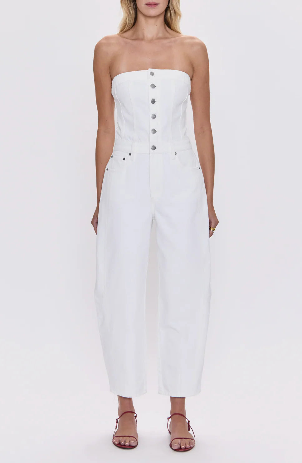 DAPHNE STRAPLESS JUMPSUIT