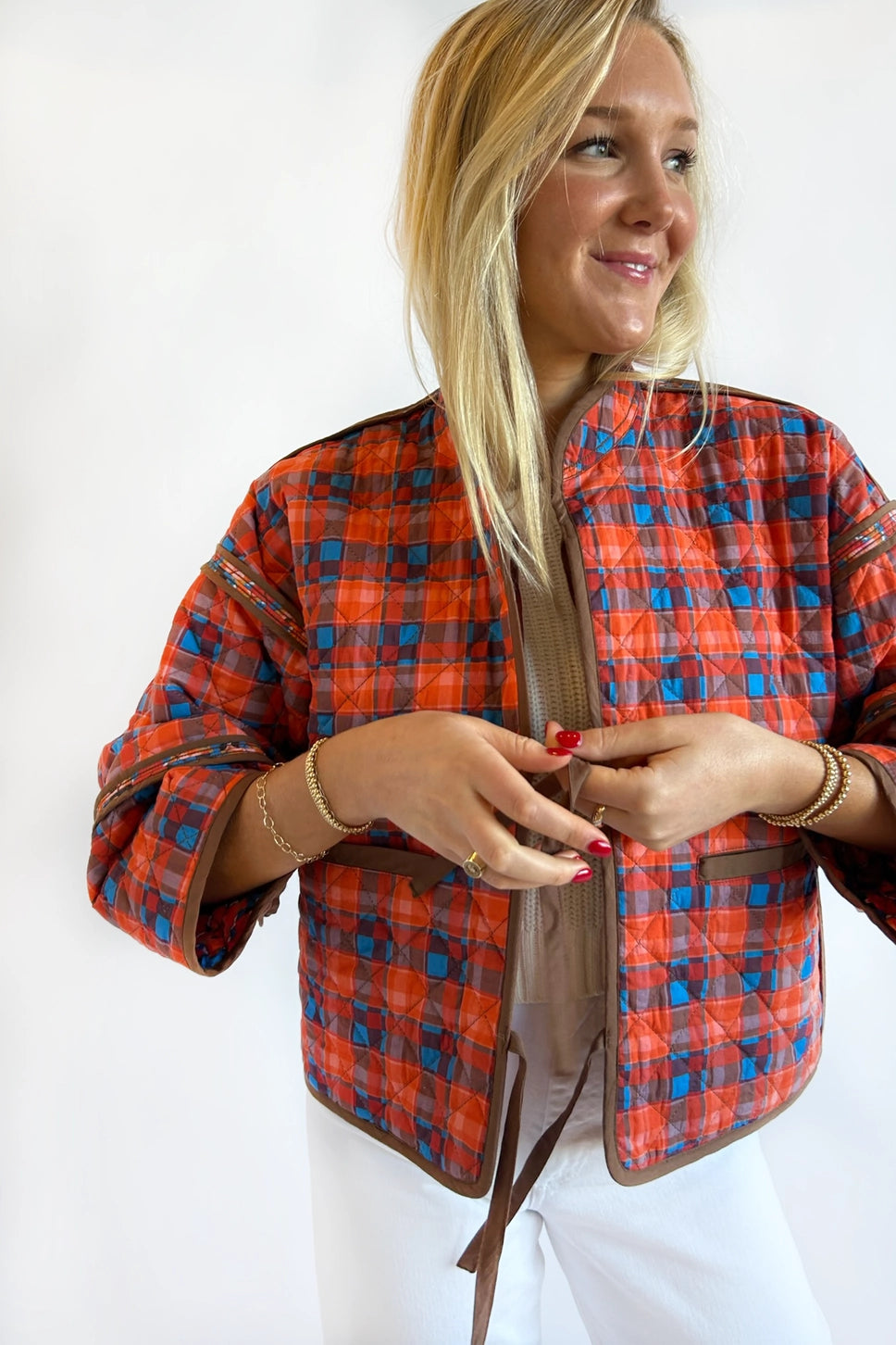 ELOISE REVERSIBLE QUILTED JACKET