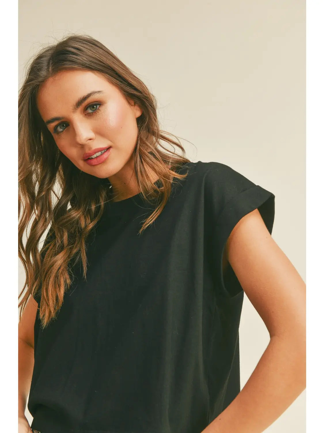 CUFF SLEEVE TEE