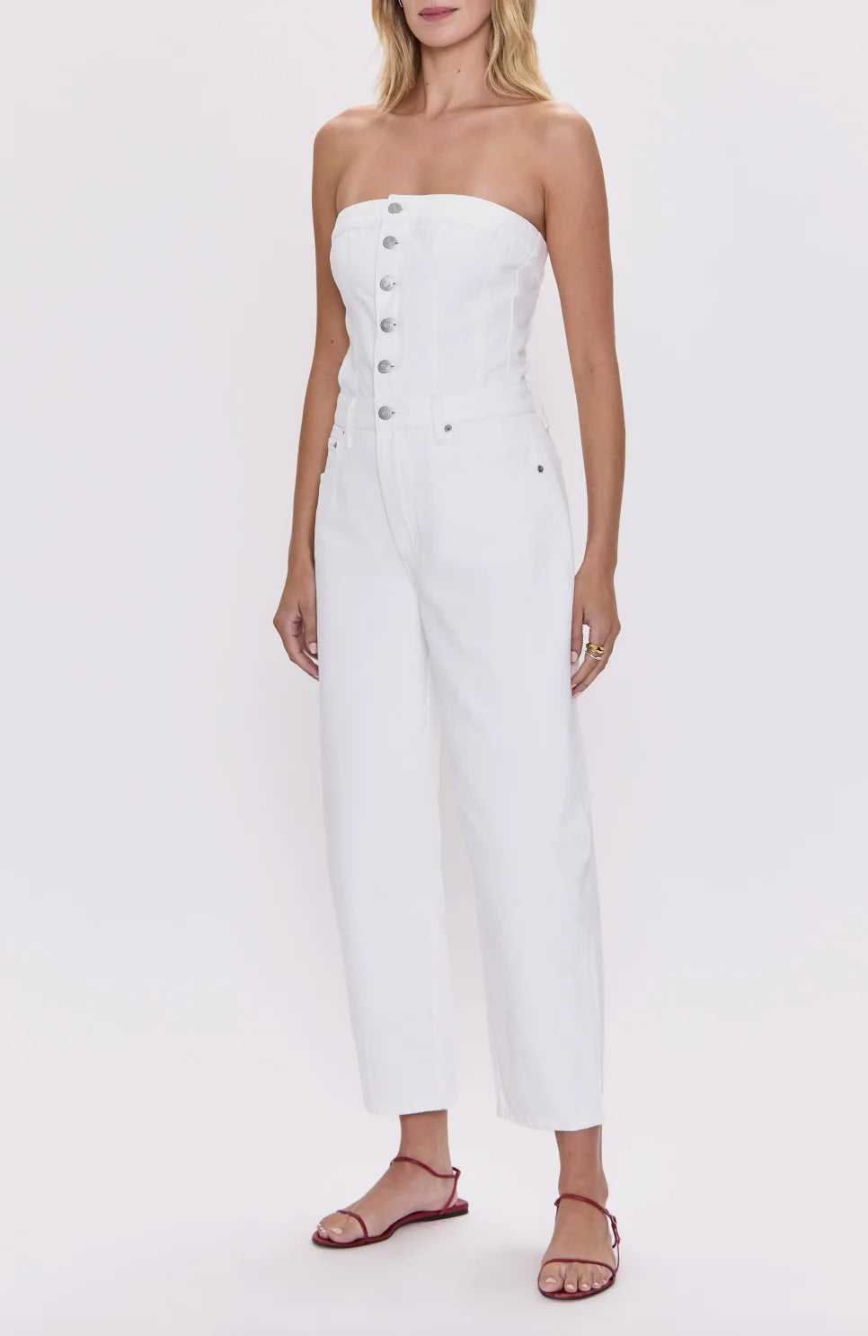 DAPHNE STRAPLESS JUMPSUIT