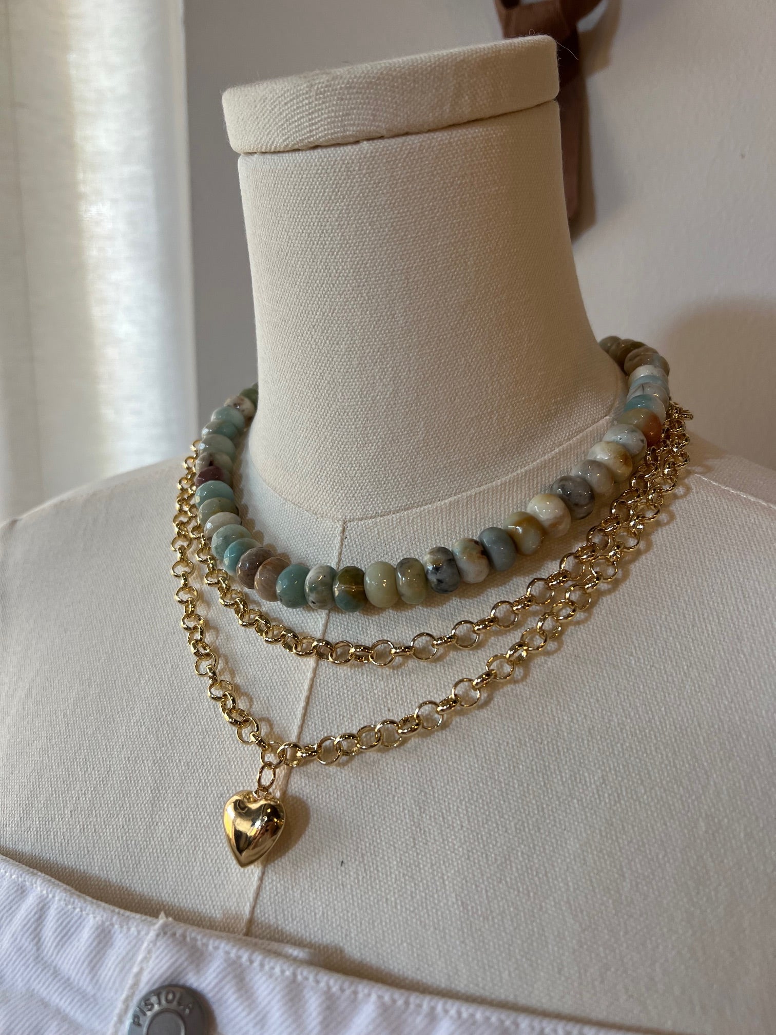 DOUBLE ROLLO NECKLACE