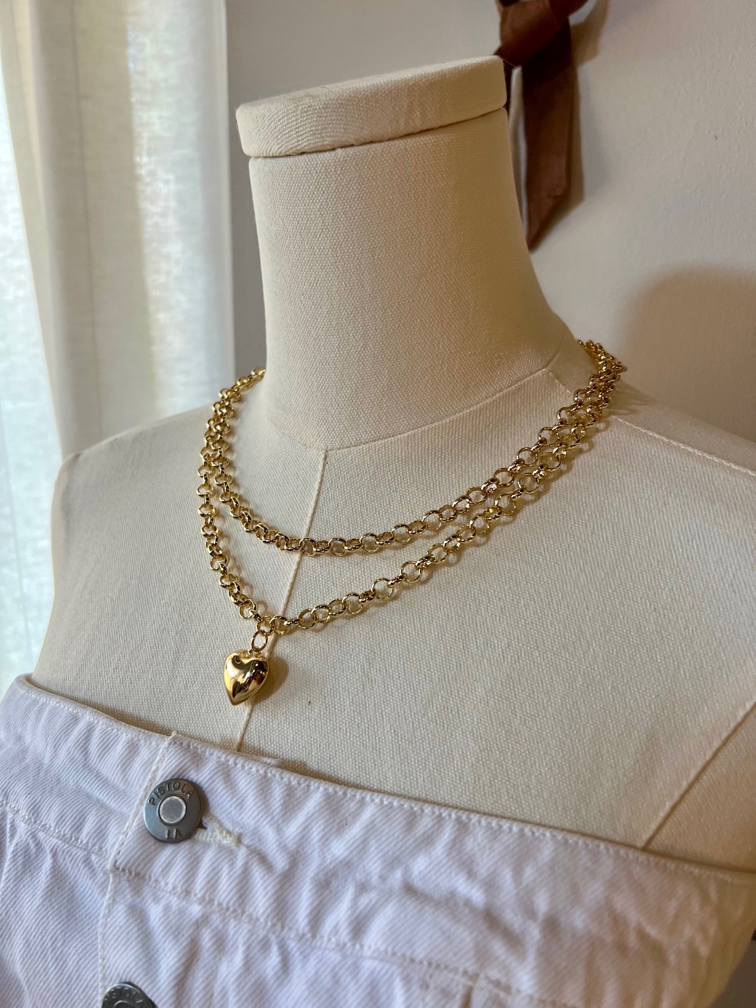 DOUBLE ROLLO NECKLACE