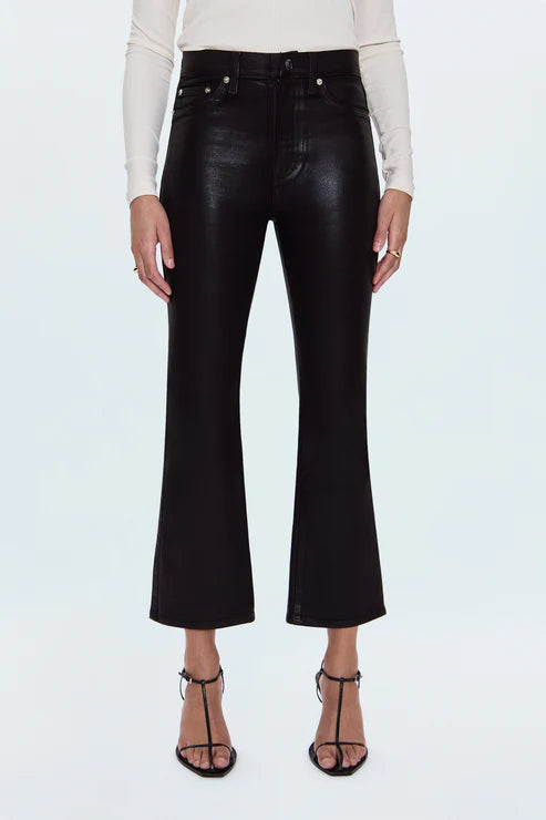 LENNON BOOT CUT PANT COATED MOACH
