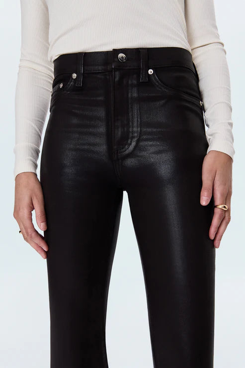 LENNON BOOT CUT PANT COATED MOACH