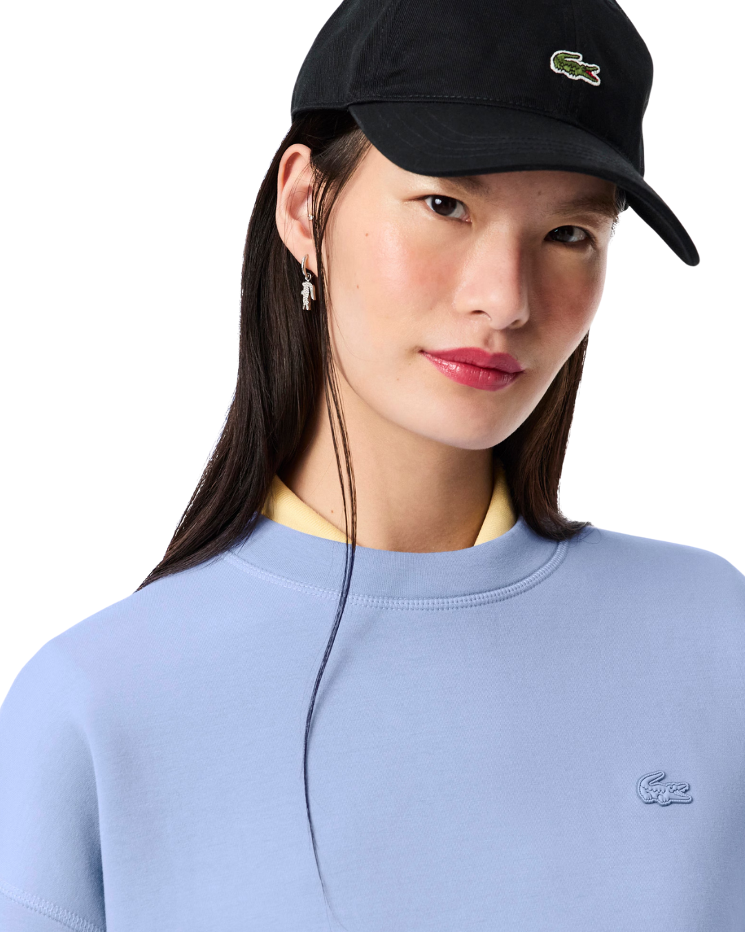 LACOSTE DOUBLE STITCH SWEATSHIRT