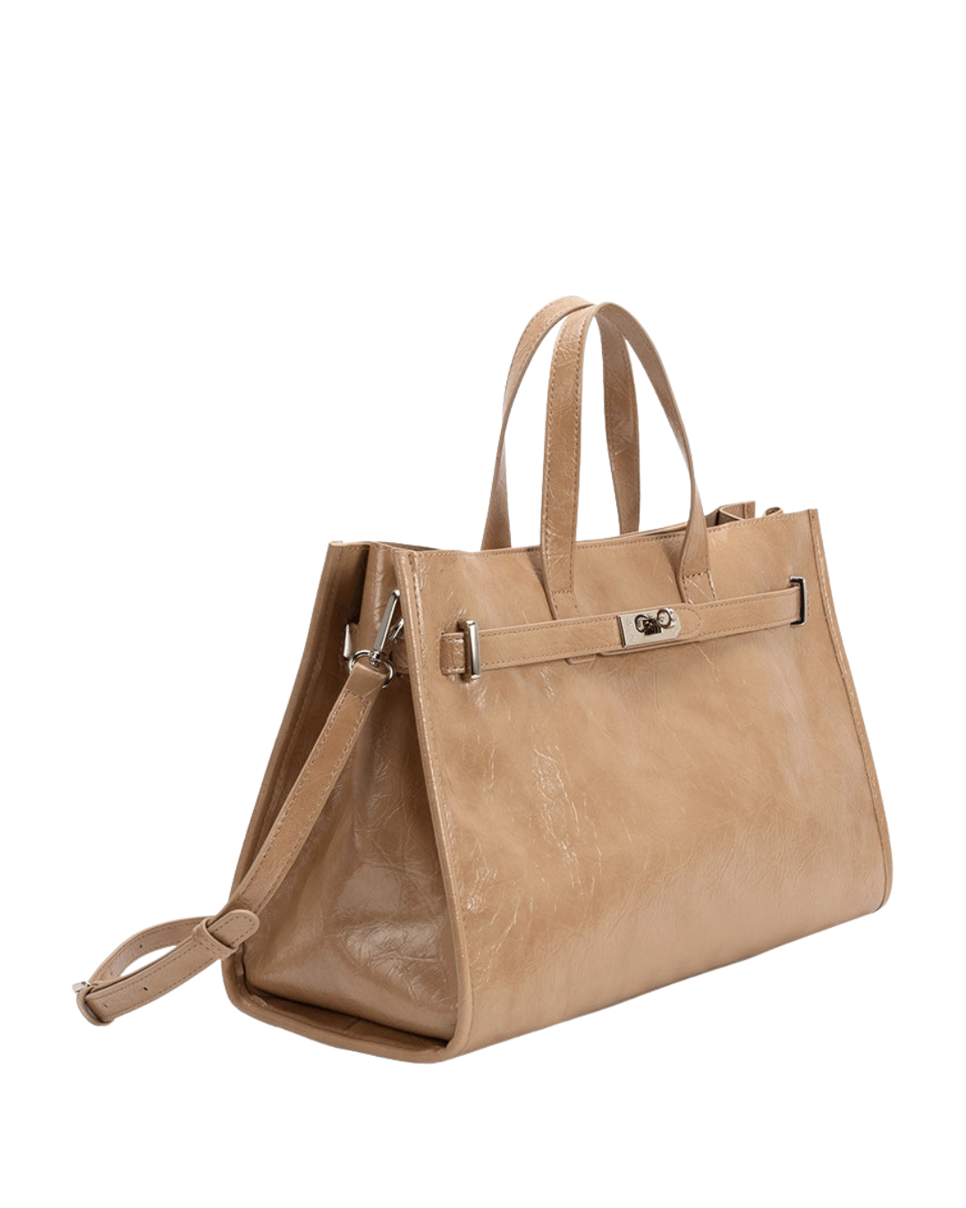 SUTTON VEGAN LEATHER TOTE