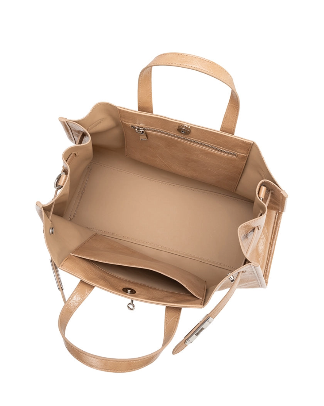 SUTTON VEGAN LEATHER TOTE