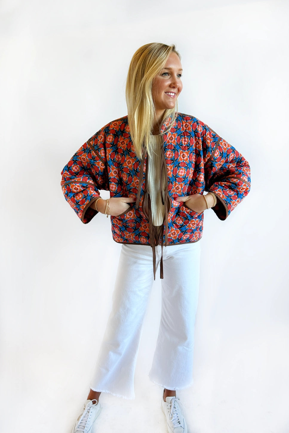 ELOISE REVERSIBLE QUILTED JACKET