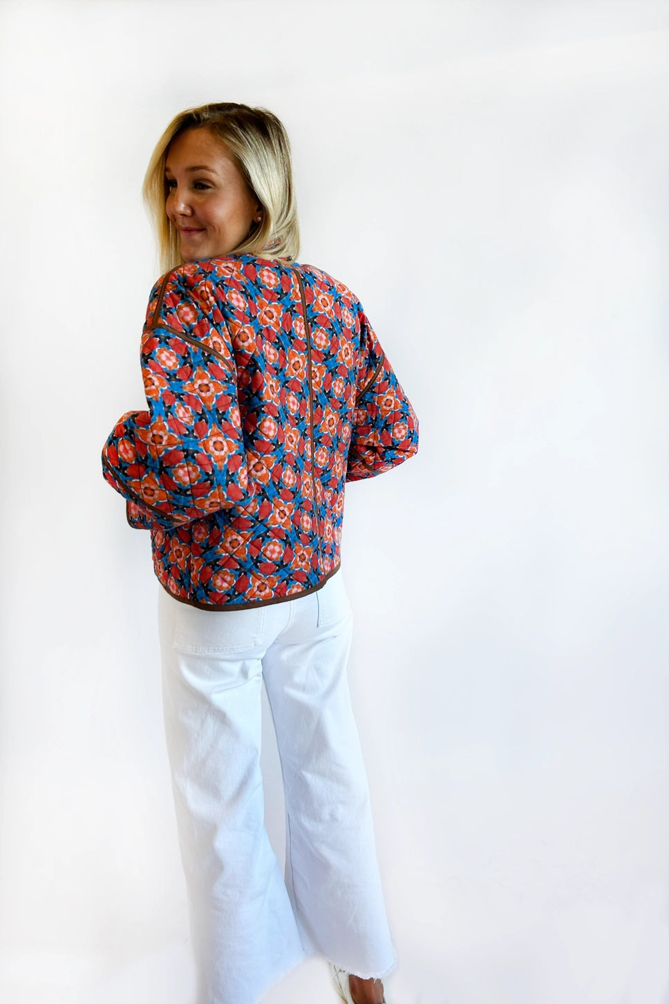 ELOISE REVERSIBLE QUILTED JACKET