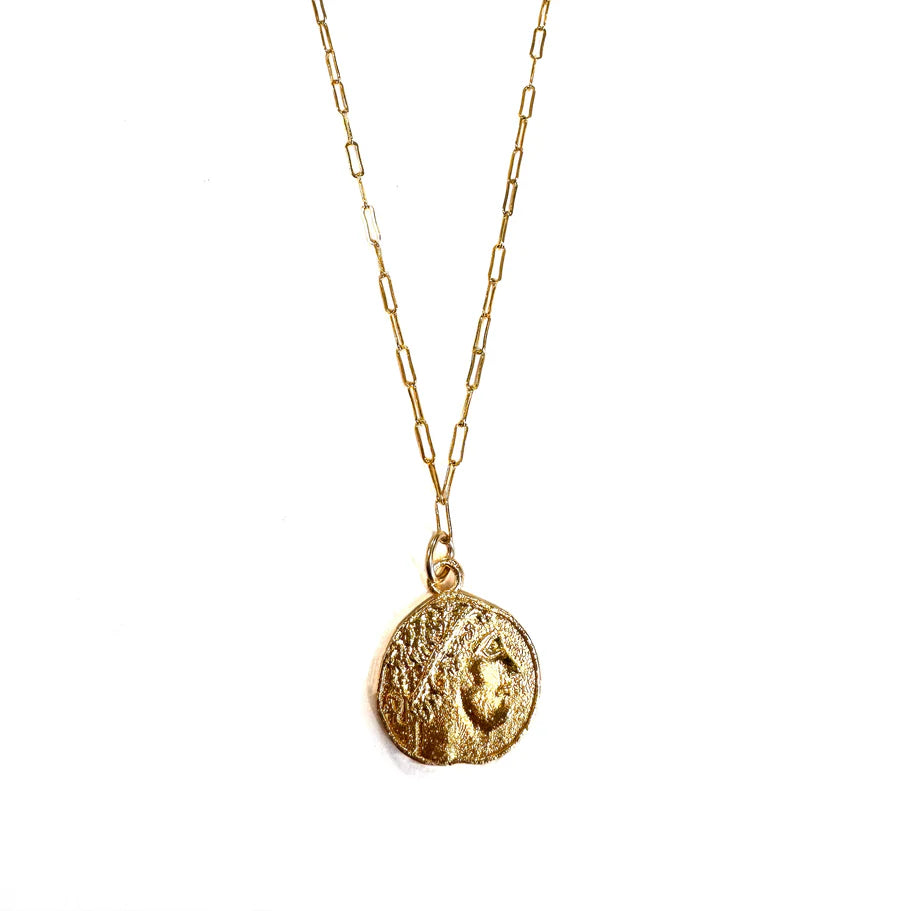 GOLD COIN NECKLACE