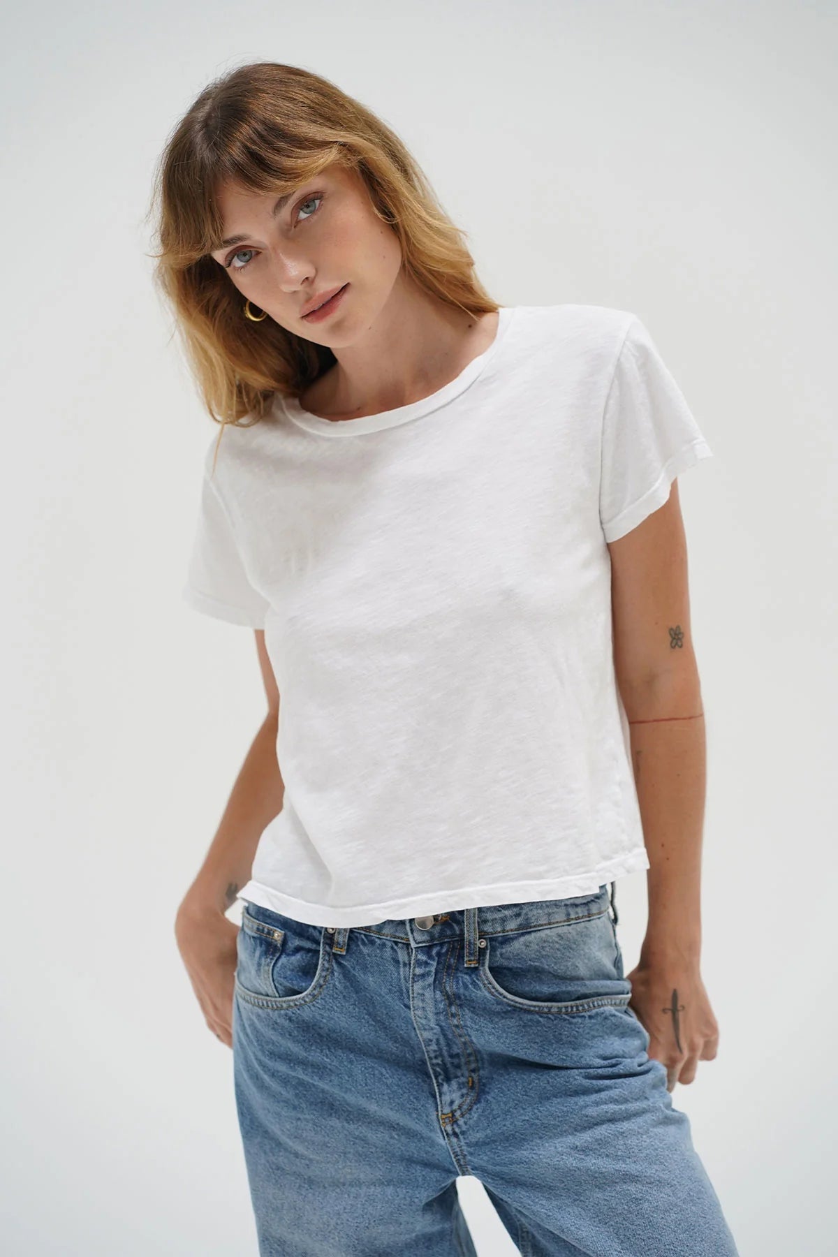 LNA SHADEN COTTON CREW