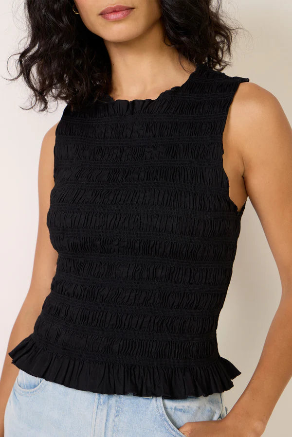 PHOEBE SMOCKED TOP