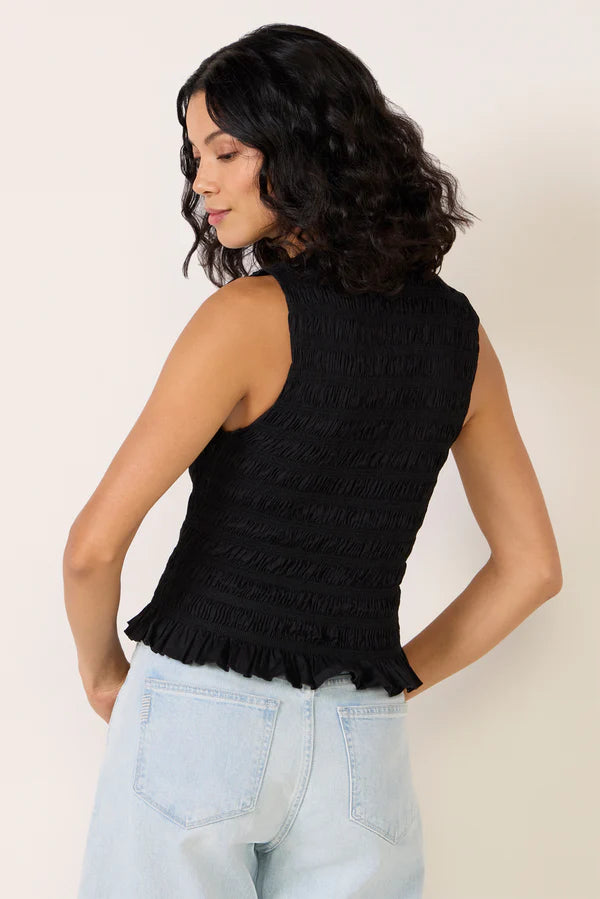 PHOEBE SMOCKED TOP