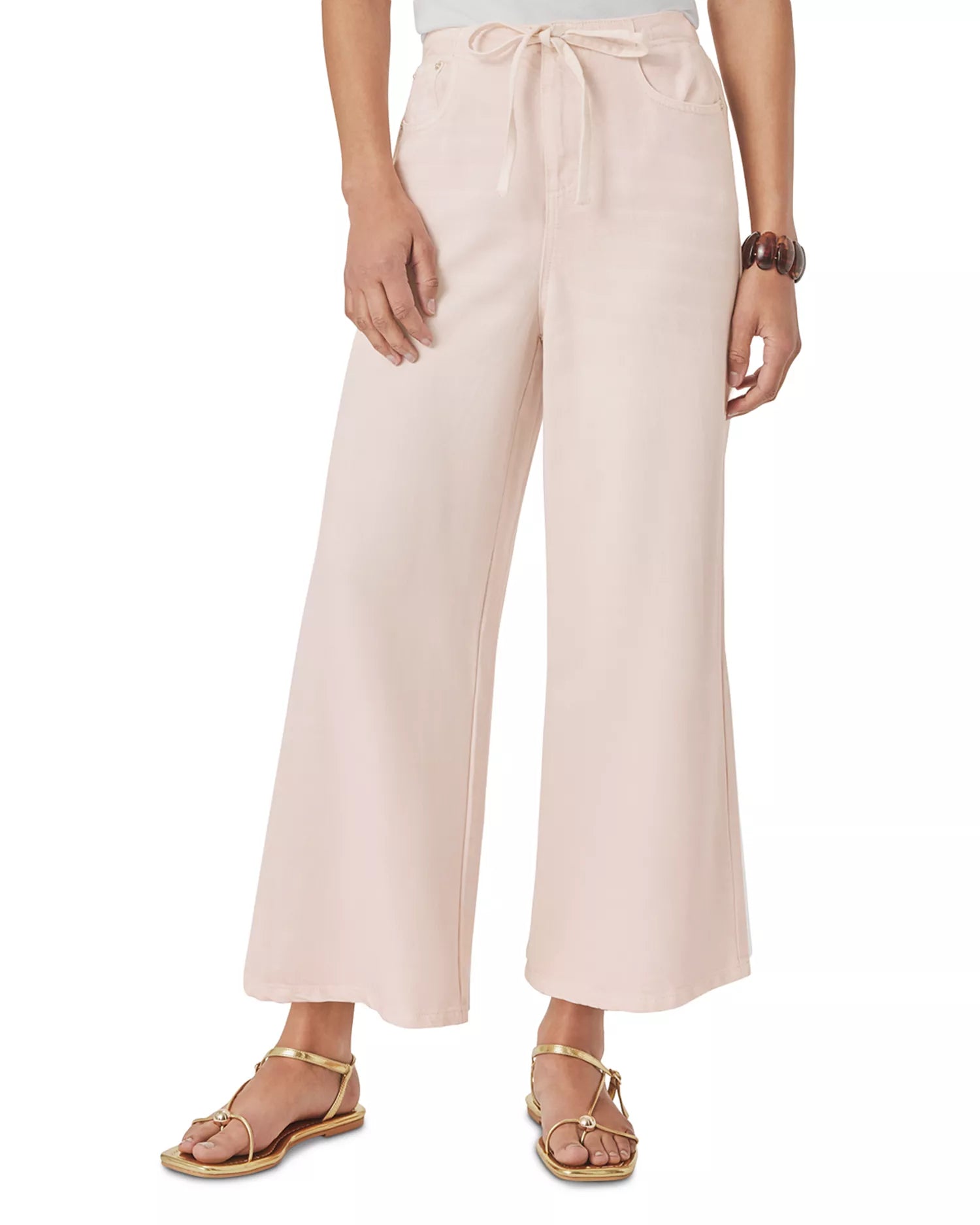 LOUNGE DENIM PANT-ROSE