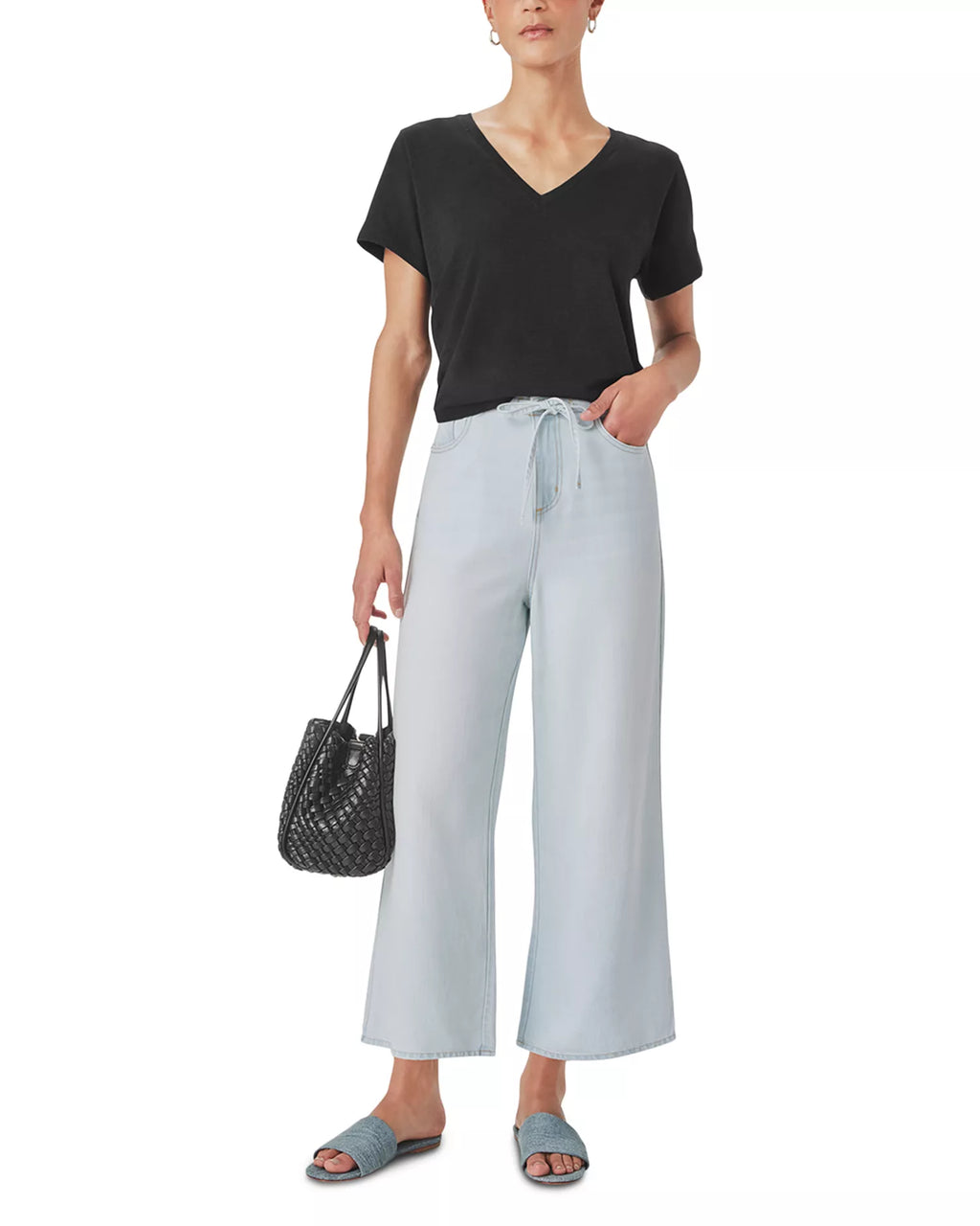LOUNGE DENIM PANT BLEACHED INIDGO