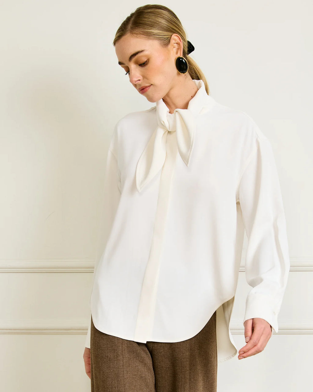 SEREN TIED BLOUSE