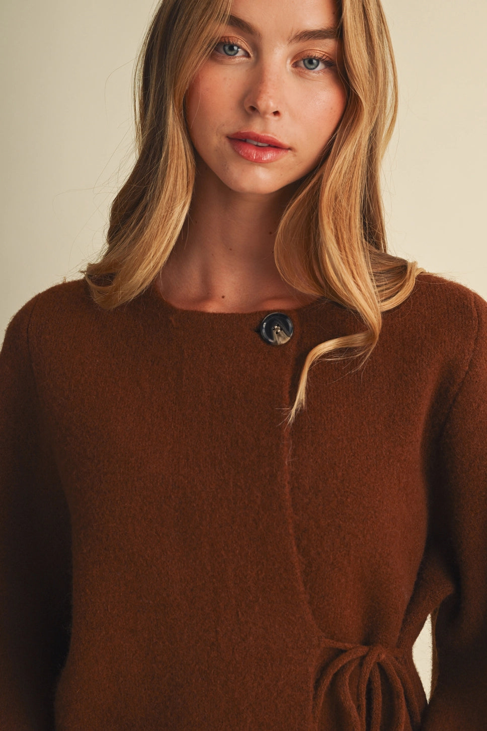 ELODIE TIE CARDIGAN