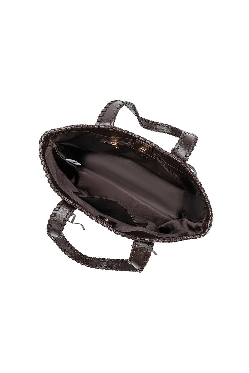 PHOEBE ESPRESSO SHOULDER BAG