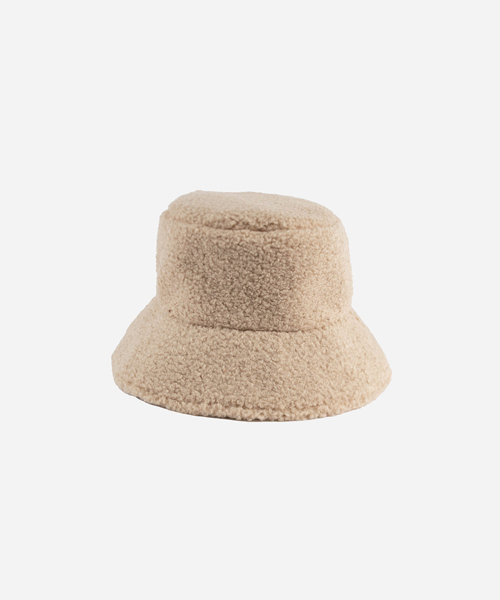 JACKSON SHERPA BUCKET HAT-CREAM