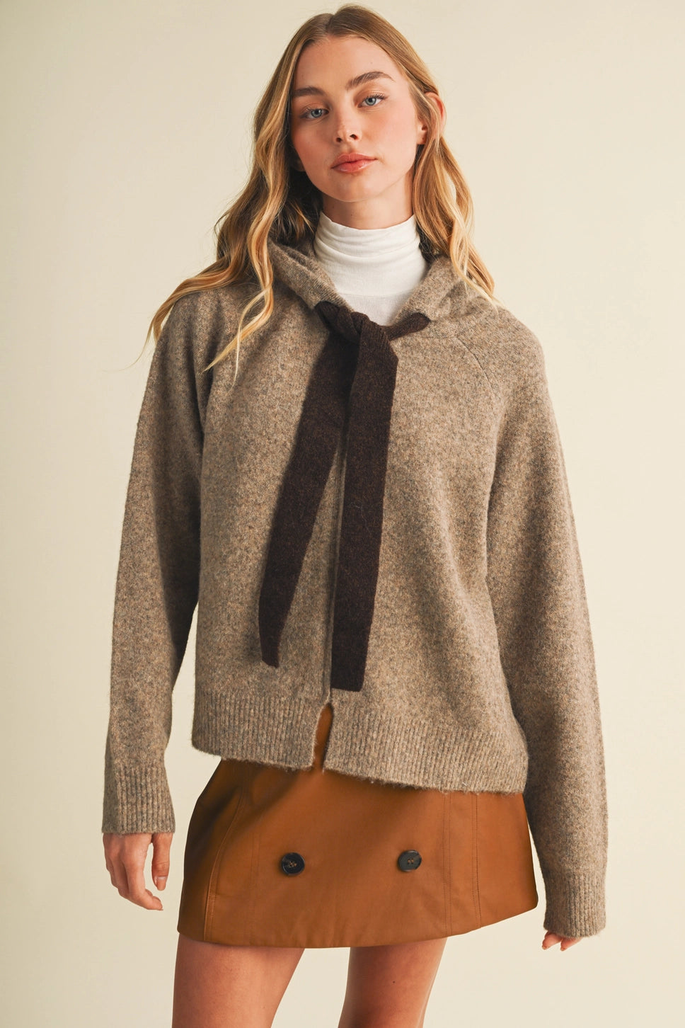 CAMI TIE SWEATER