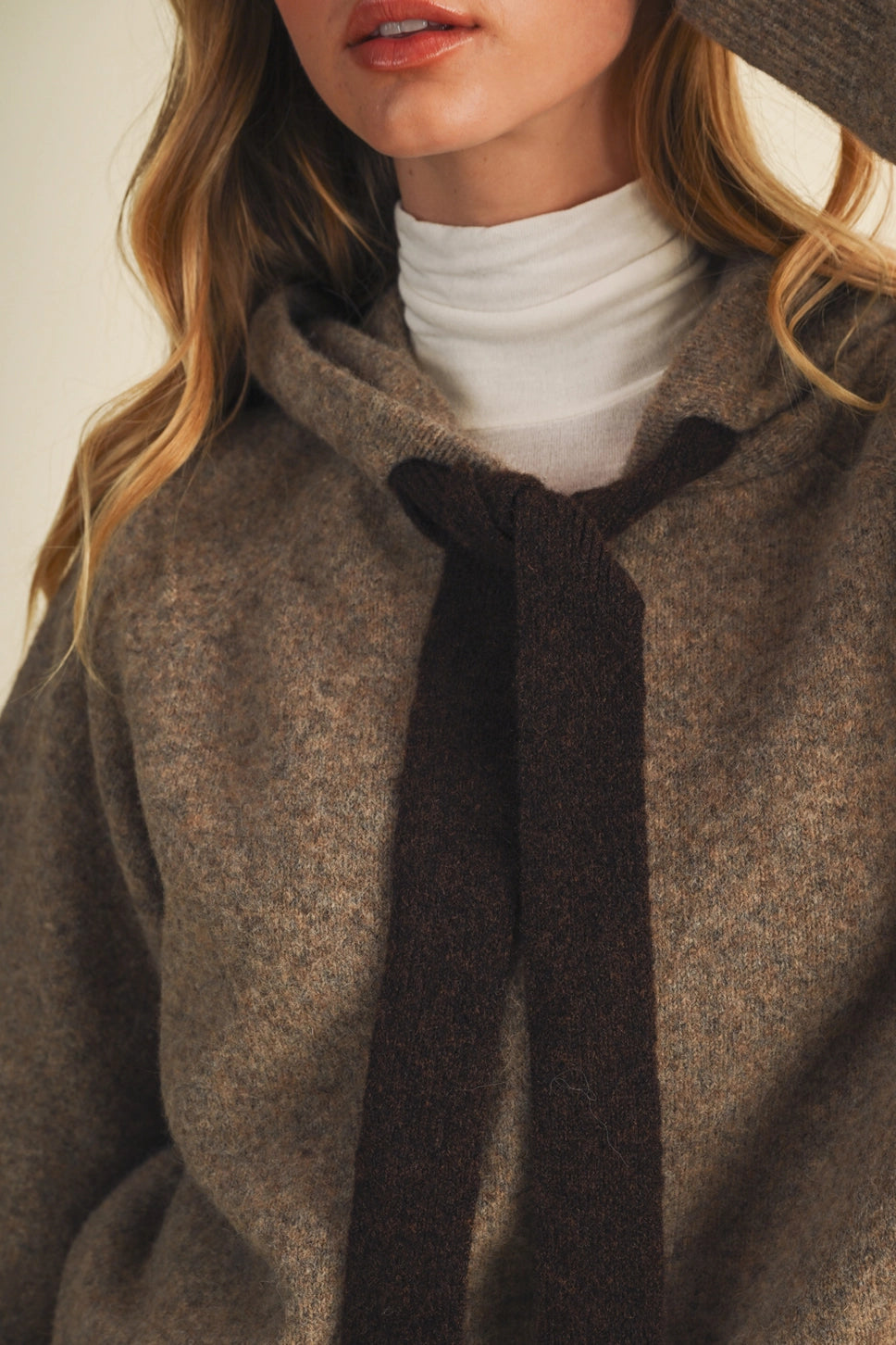 CAMI TIE SWEATER