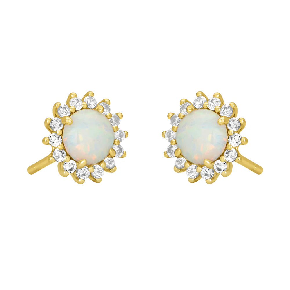 ELARA OPAL STUDS