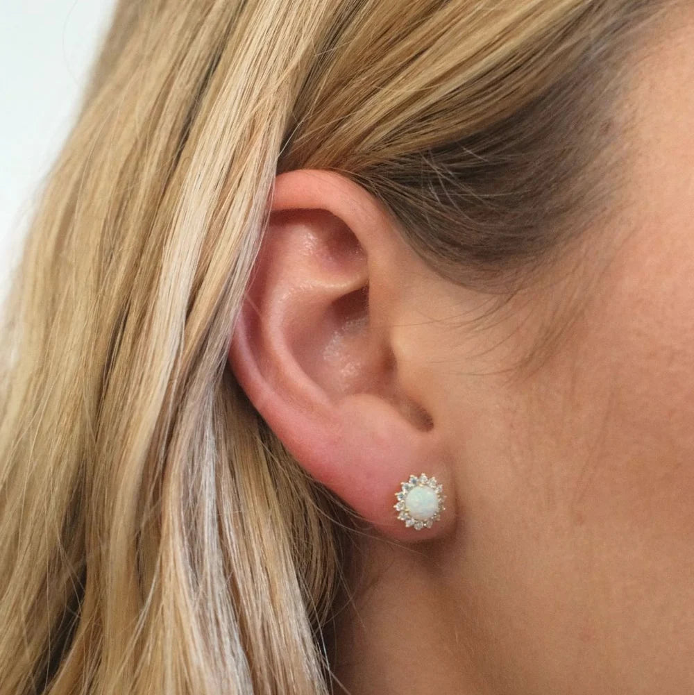 ELARA OPAL STUDS