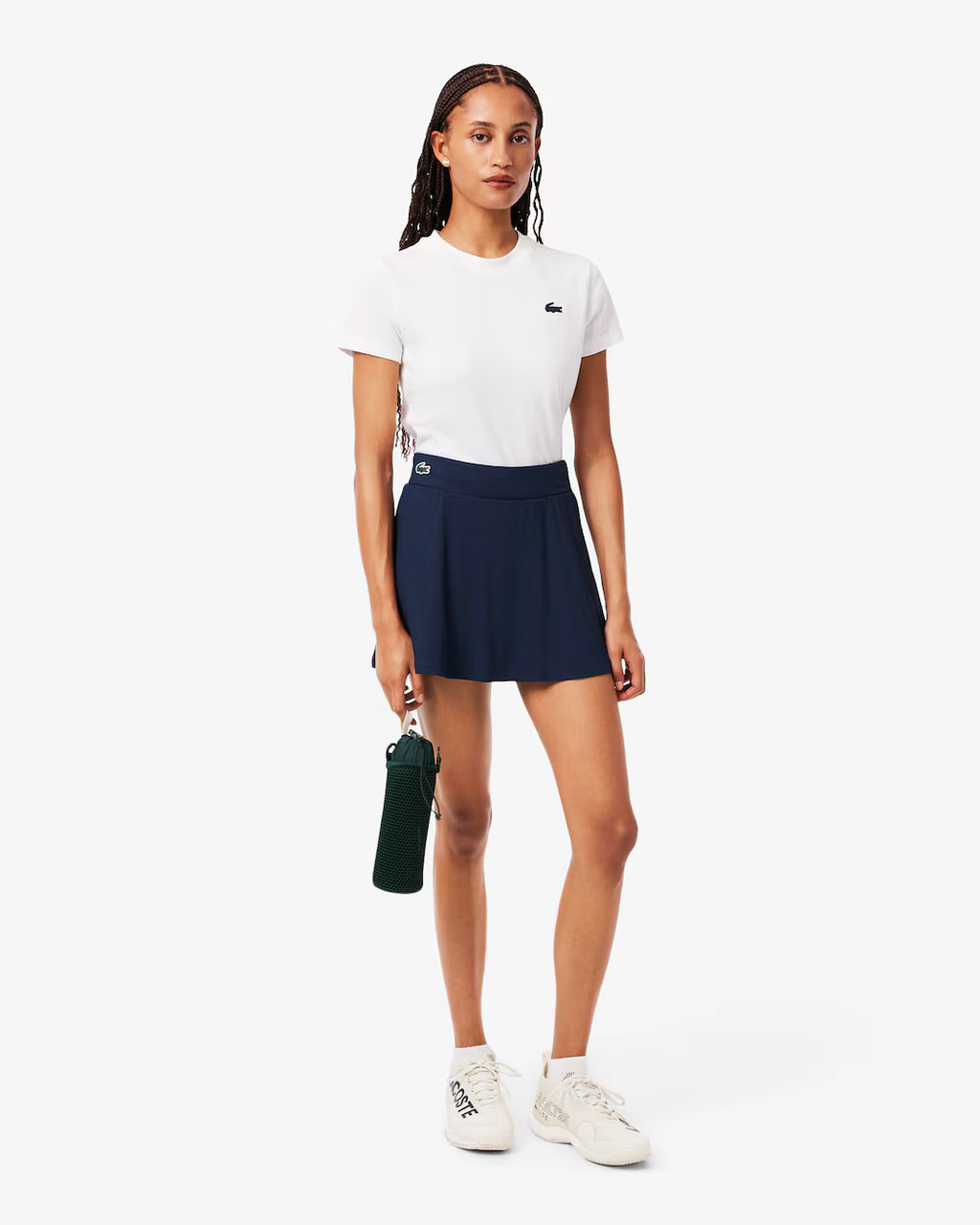 LACOSTE SPORT LINED SKIRT