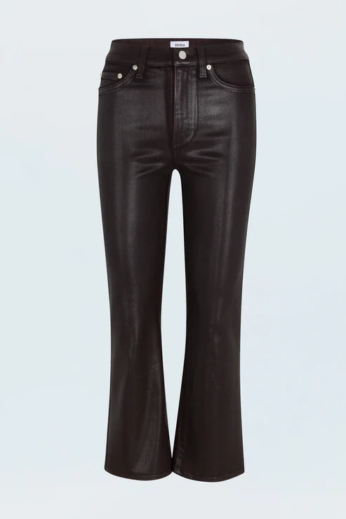 LENNON BOOT CUT PANT COATED MOACH