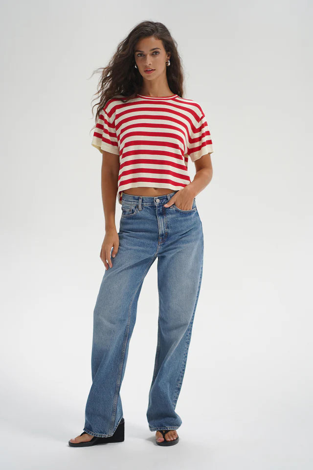 KORI SHORT SLEEVE SWEATER