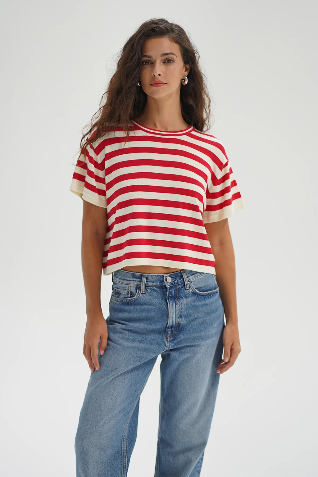 KORI SHORT SLEEVE SWEATER