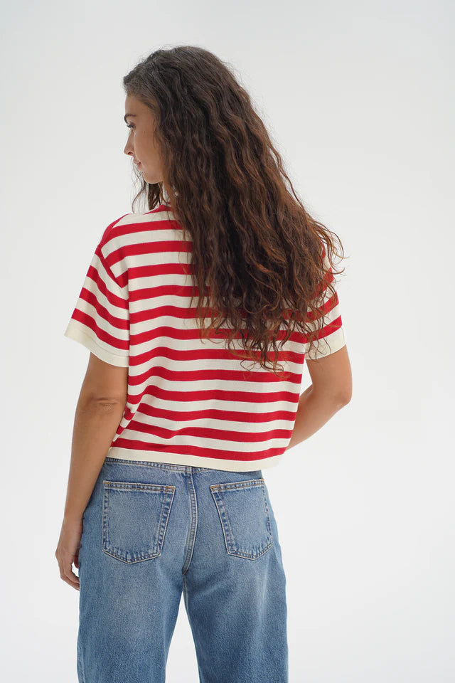 KORI SHORT SLEEVE SWEATER