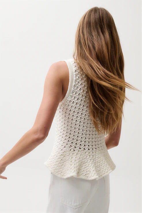 ANNA PEPLUM SWEATER