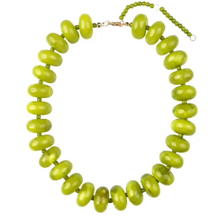 CHARTREUSE NECKLACE
