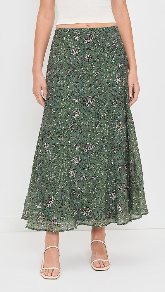 VERSAILLES FLORAL SKIRT