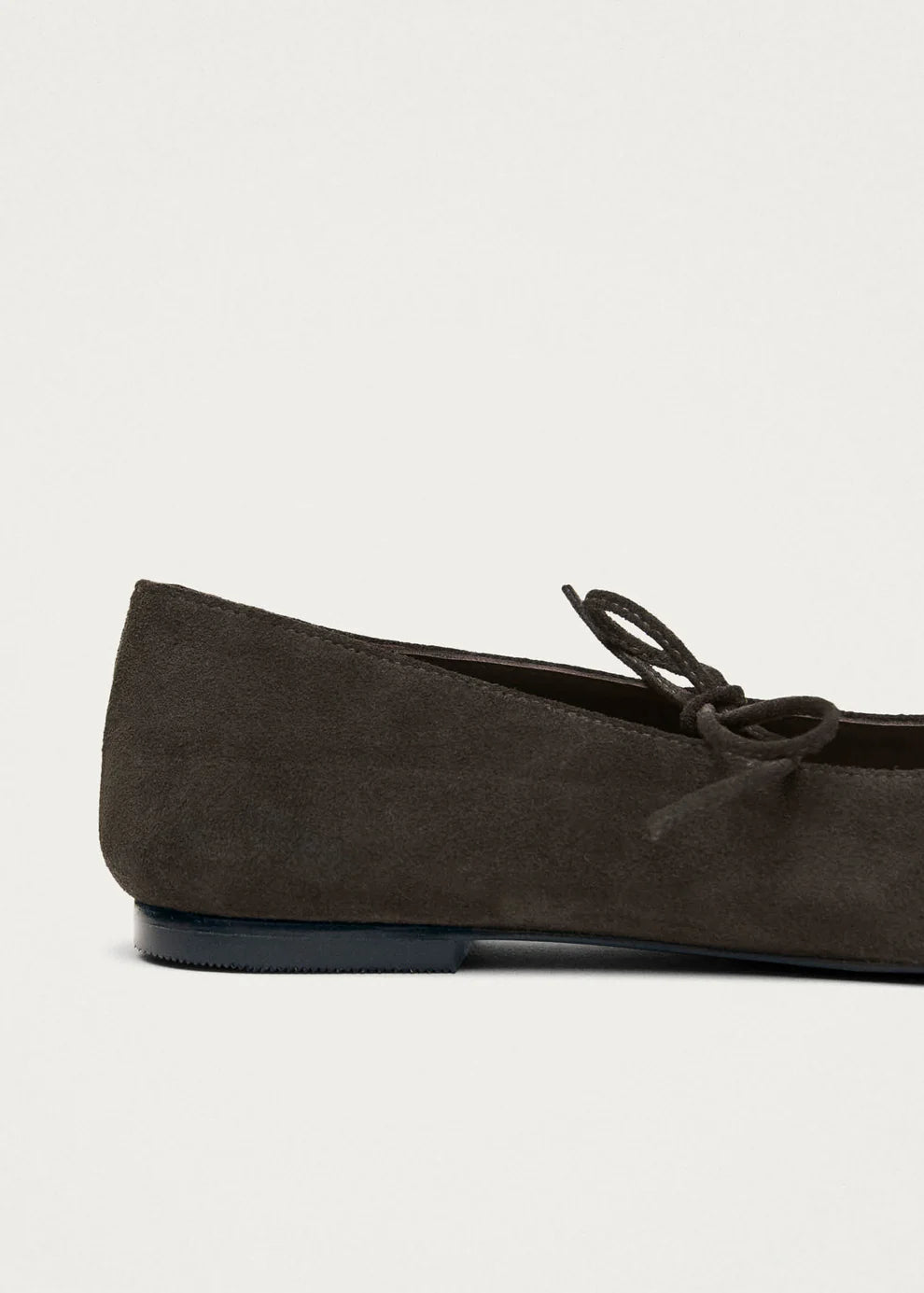 ALOHAS SWAY SUEDE FLAT COFFEE