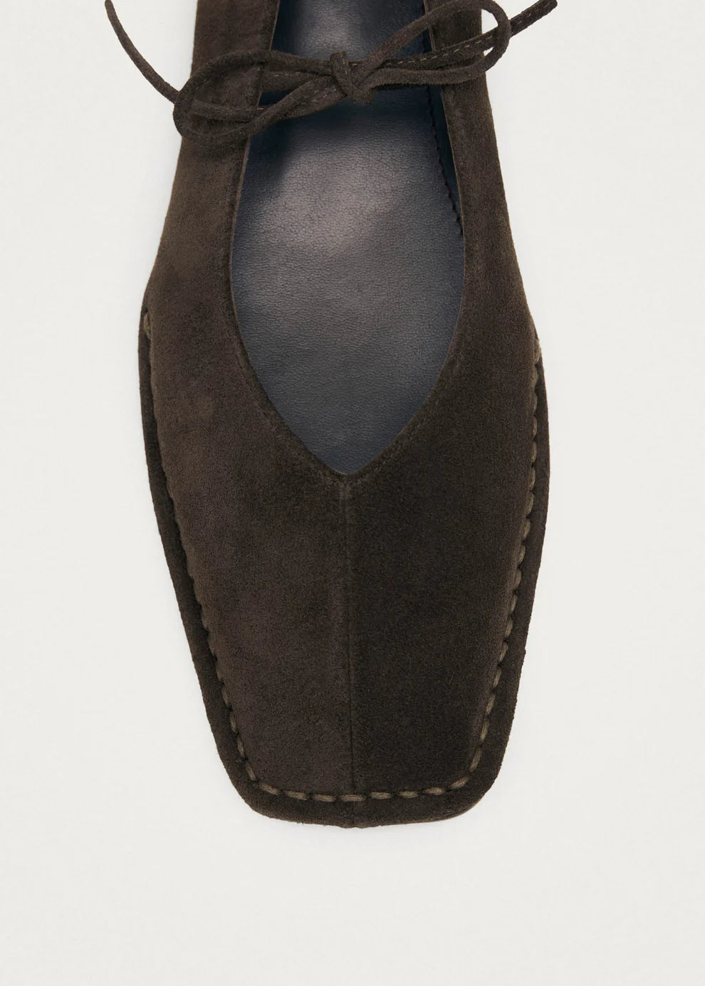 ALOHAS SWAY SUEDE FLAT COFFEE