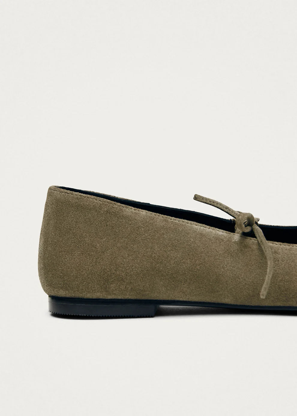 ALOHAS SWAY SUEDE FLAT KHAKI